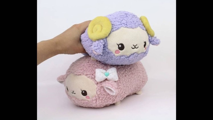 How to make plush: Sewing sheep ears and horns