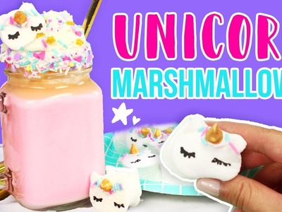 How to Make UNICORN Marshmallows and Hot Chocolate! ????