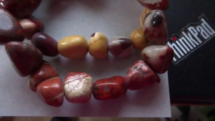 Large Lot! 34 gemstone bead strands, bracelets, necklaces