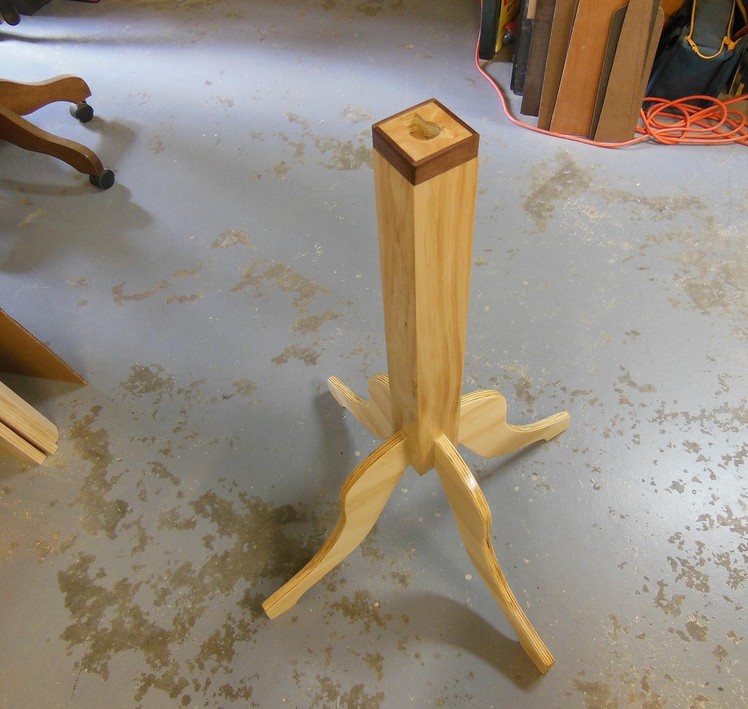 Make A Fancy Wooden Pedestal