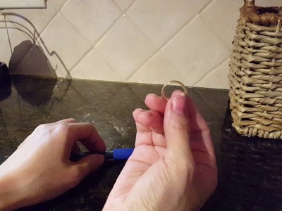 Making a ring smaller in a couple seconds