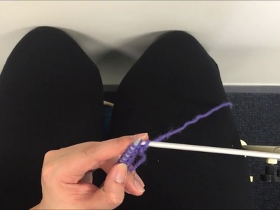 One Handed Knitting Aid - Demonstration TADACT