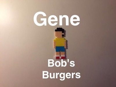 Perler Bead Gene Belcher from Bob's Burgers