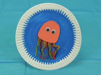 Playtime Craft - Paper plate octopus