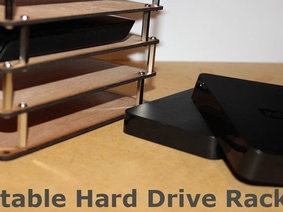 Portable Hard Drive Rack