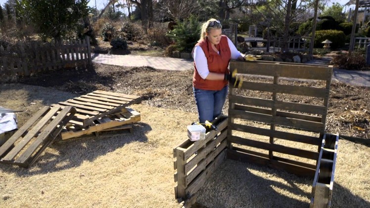 Raised Bed Garden from Pallets