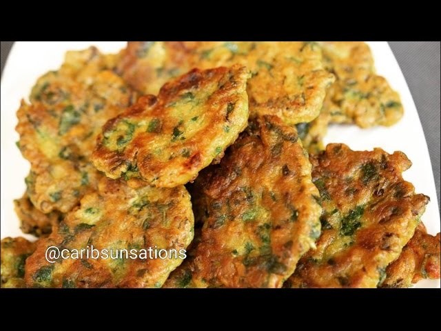 Spinach Fritters with Sea Moss and Spelt Flour