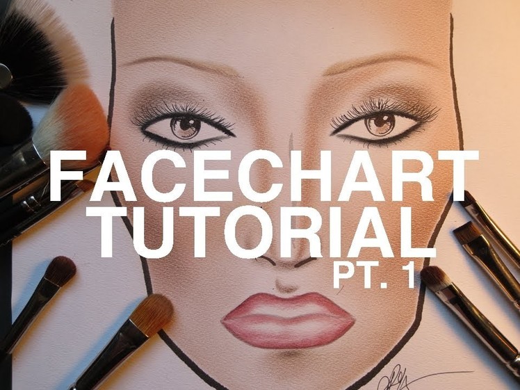 TUTORIAL: Face Chart Pt. 1 - Shading the Skin