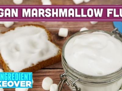 Two Ingredient Vegan Marshmallow Fluff | Aquafaba Recipe - Mind Over Munch