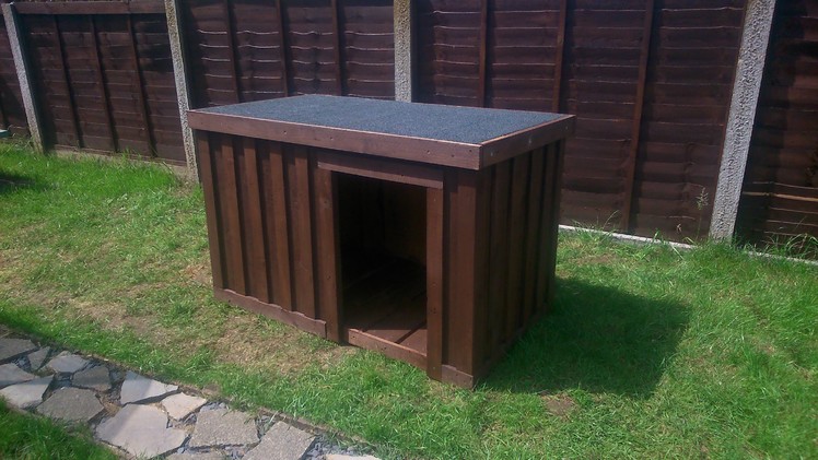 Build Your Own Dog Kennel Out Of Pallets