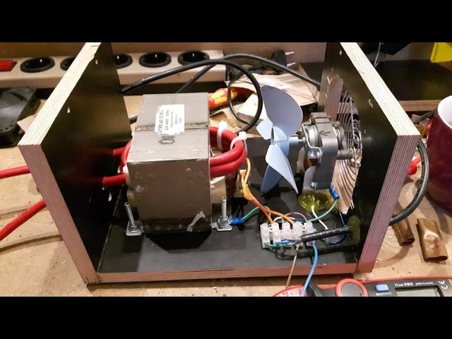 DIY spot welder with foot pedal