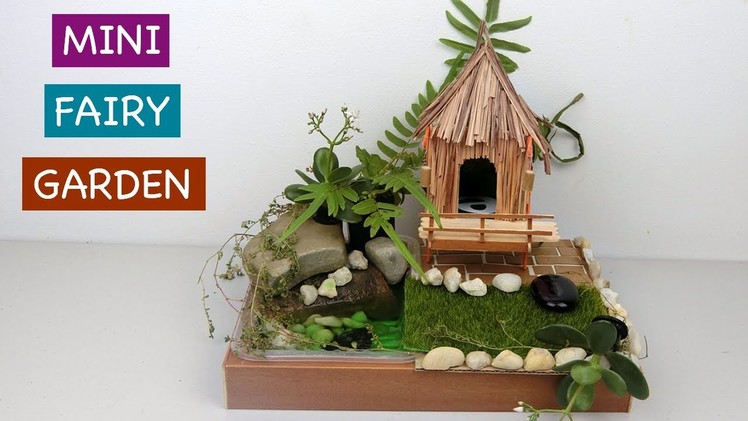 Easy and Quick Mini Fairy Garden #9 | Crafts ideas