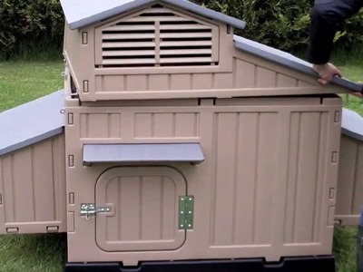 Easy Clean Large Chicken Coop - No Red Mite - Assembly Video