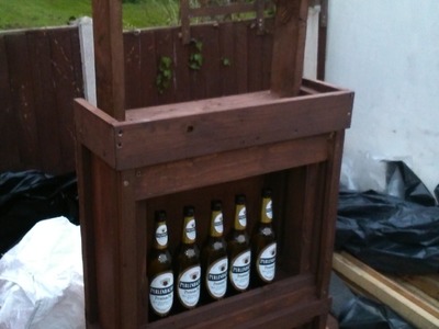 How To Build Your Own Bar Out Of Pallet Wood Step By Step
