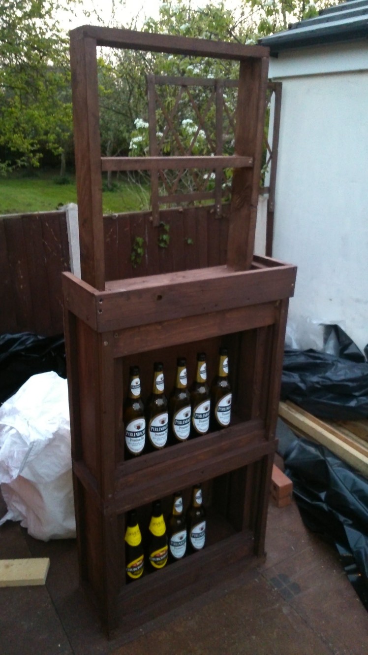 How To Build Your Own Bar Out Of Pallet Wood Step By Step