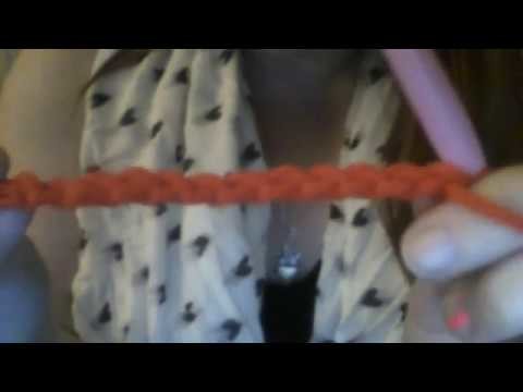 How to crochet a chain stitch for beginners!!!