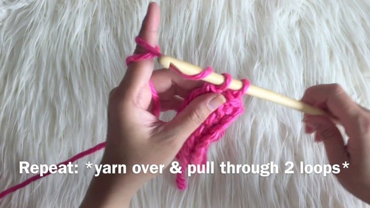 How to Crochet the Tunisian Reverse Stitch