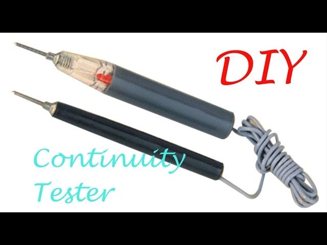 How to make a Continuity Tester -  circuit Tester