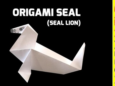 How To Make A Paper Seal - Sea Lion (Origami)