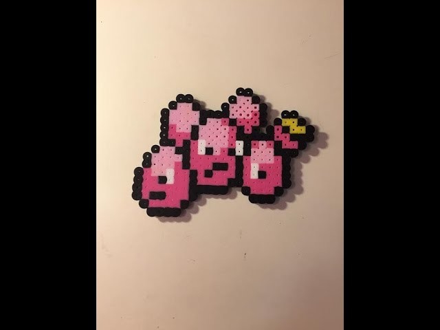 Perler Bead Exeggcute #102 (Pokemon)