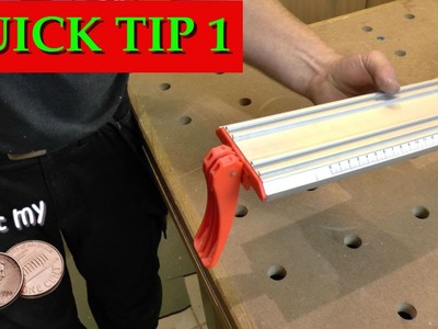 Quick Tip 1 - Table Saw Jointing Jig