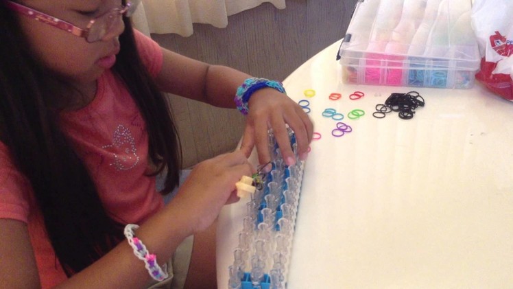 Rainbow Loom Spool Bracelet