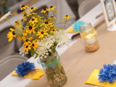 Wildflower Wedding Centerpieces