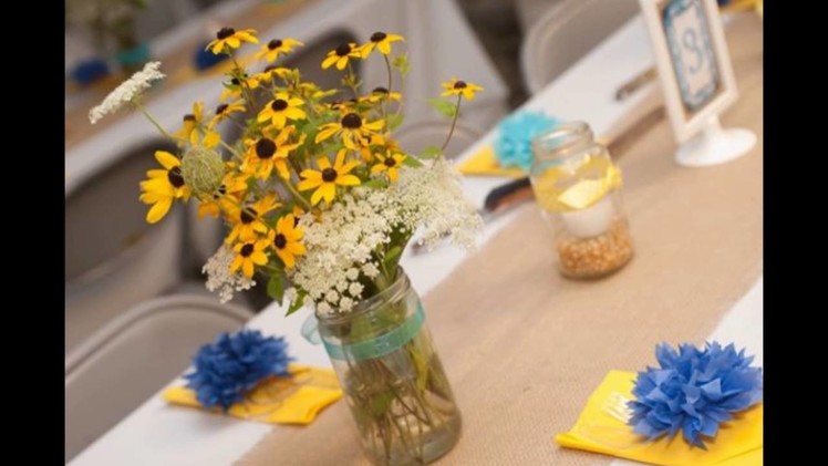 Wildflower Wedding Centerpieces