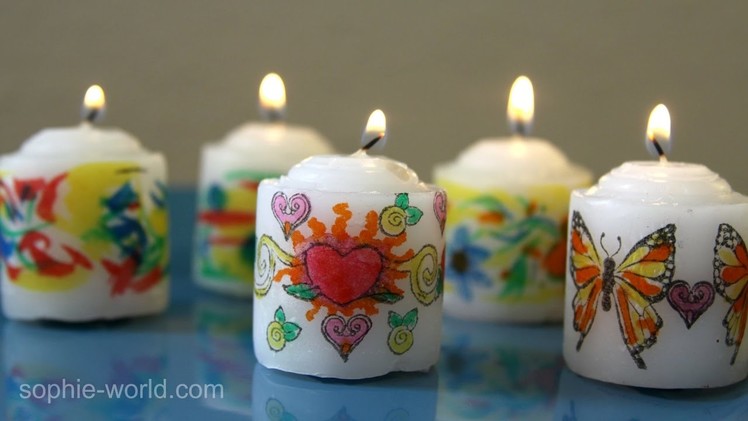 A Tip from Sophie:  How to Safely Burn your Art Candles | Sophie's World