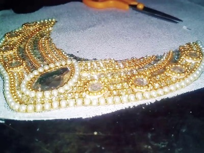 ||DD's DIY||DIY Paper Necklace||Bridal Chocker Necklace||
