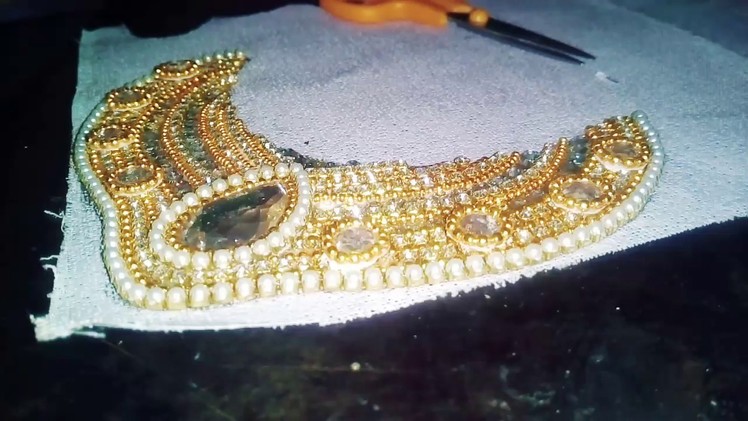 ||DD's DIY||DIY Paper Necklace||Bridal Chocker Necklace||