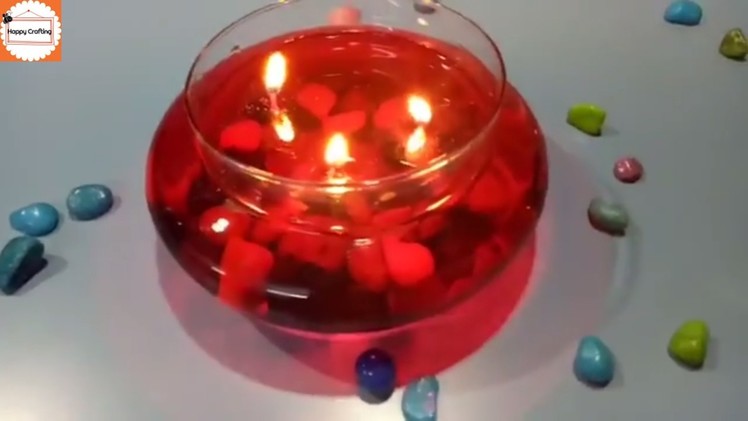 DIY: #9 Water Candle❤- how to make water candle?!