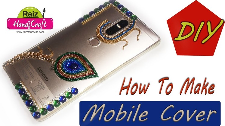 DIY: how to make mobile covers at home for girls |mobile covers with kundan | Art With Creation |#67