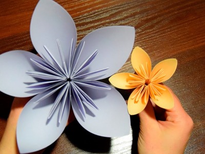 Flower of paper DIY Gift for Mom (Mother's Day)