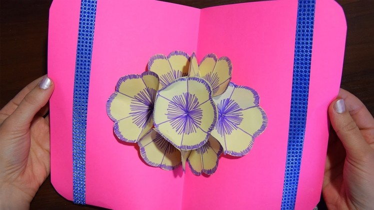 Gift for Mom (Mother's Day) 3D postcard of paper