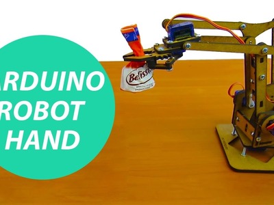 How to Assemble Arduino Robot Hand. HomeCraft