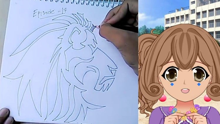 How to Draw Cool Lion Tattoo New Designs Ideas For Girls Easy | Simple Tattoos Sketch Tutorial