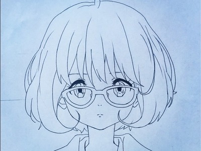 How to draw Mirai Kuriyama (Kyoukai no Kanata)
