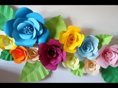 How to Hang Paper Flowers for Your Room