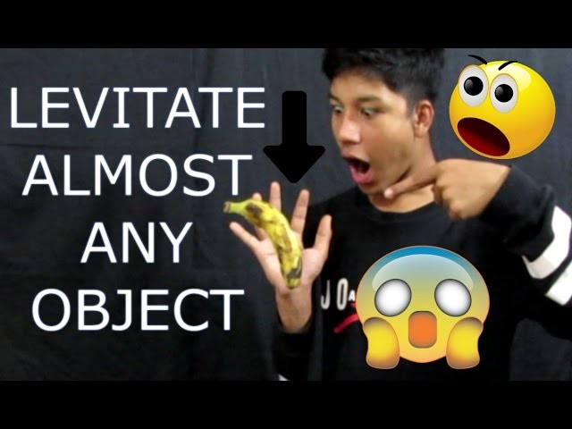 How to levitate any objects with no things(5 Ways to LEVITATE!!) Tutorial ✔