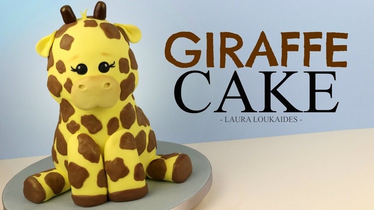 How to Make a 3D Giraffe Cake - Laura Loukaides