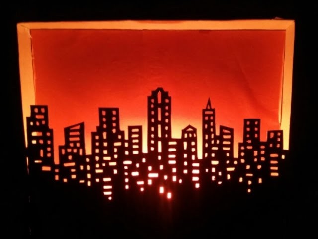 How To Make a decorative building lamp