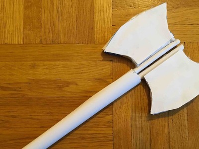 How to make a Paper Axe