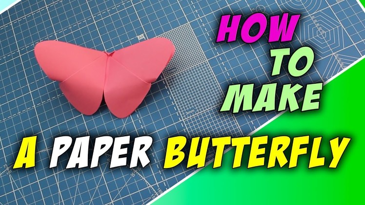 ???? How to make a paper batterfly | Easy origami for kids