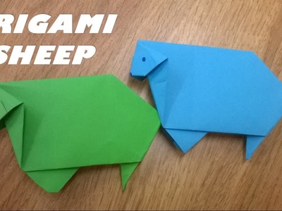 How to make a paper sheep | Easy origami for kids