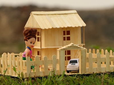 How to make a Popsicle Stick Doll House