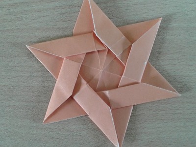How to make an Origami Star of David.       easy