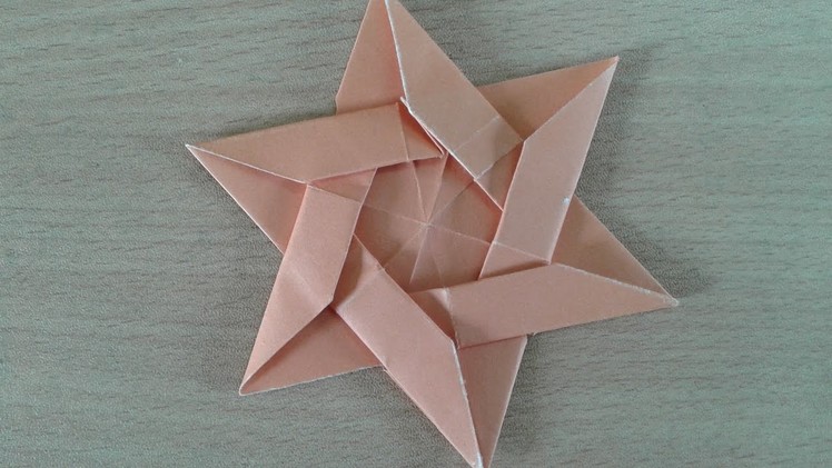 How to make an Origami Star of David.       easy