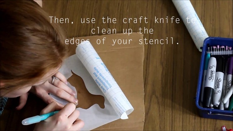 How to Make Contact Paper Stencils for Screen Printing