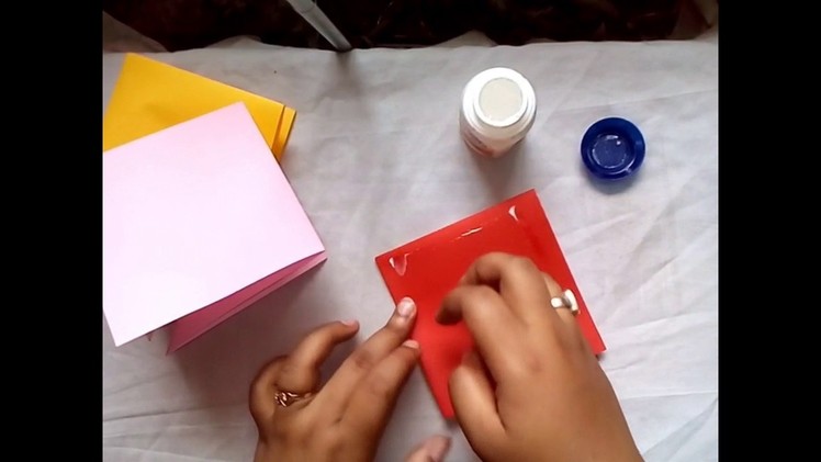How to make DIY Squash Paper Card || Paper Craft